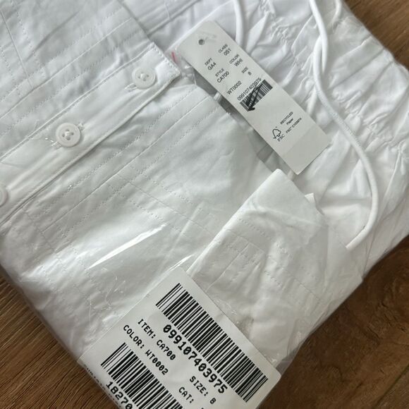 NWT J CREW A-line midi dress in cotton poplin - Picture 8 of 8